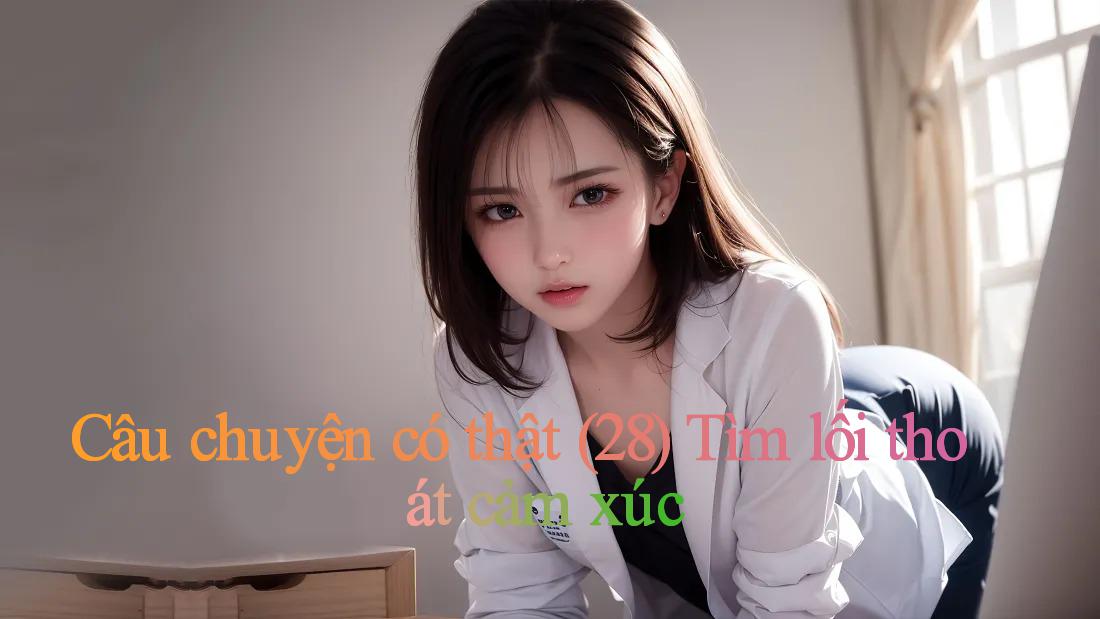 Câu chuyện có thật (28) Tìm lối thoát cảm xúc